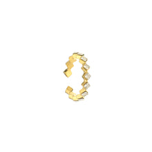 Load image into Gallery viewer, Diamond Circle Ring - Gold
