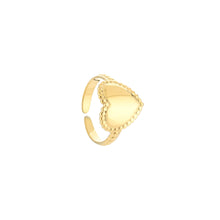 Load image into Gallery viewer, Heart Ring - Gold
