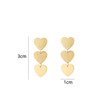 Load image into Gallery viewer, Little Heart Earrings - Gold
