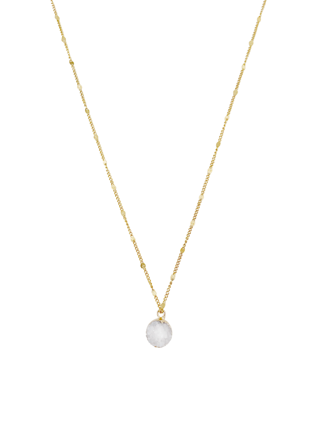 Crystal Necklace - Gold