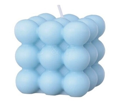 Bubble Candle - Blue