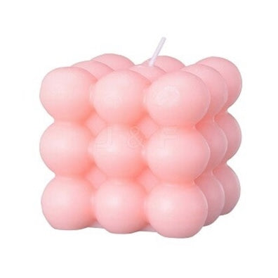 Bubble Candle - Pink