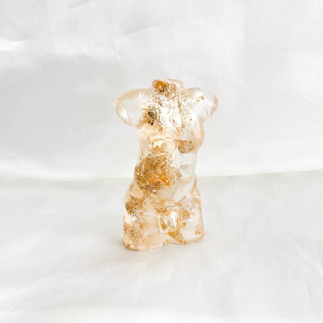 Gold Male Body Statue