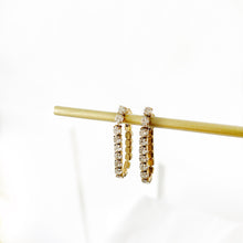 Load image into Gallery viewer, Double Diamonds Earrings - Gold
