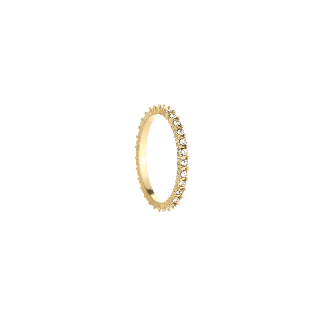 Minimalist Diamond Ring-Gold