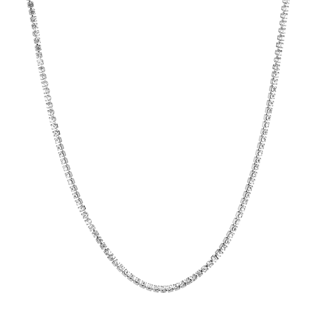 Diamond Necklace - Silver
