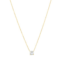 Load image into Gallery viewer, Diamond Stone Necklace - Gold
