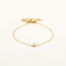 Load image into Gallery viewer, Diamond Stone Bracelet - Gold
