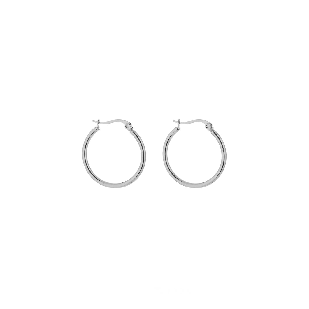 Chain Earrings - Silver